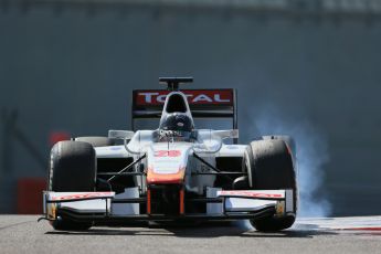 World © Octane Photographic Ltd. Thursday 27th November 2014. GP2 Testing - Yas Marina, United Arab Emirates. Arthur Pic - Campos Racing. Digital Ref : 1177LB1D0023