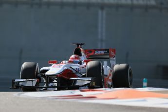 World © Octane Photographic Ltd. Thursday 27th November 2014. GP2 Testing - Yas Marina, United Arab Emirates. Nobuhary Matsushita - ART Grand Prix. Digital Ref : 1177LB1D0046