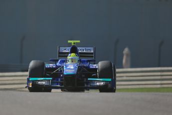 World © Octane Photographic Ltd. Thursday 27th November 2014. GP2 Testing - Yas Marina, United Arab Emirates. Julian Leal - Carlin. Digital Ref : 1177LB1D0089