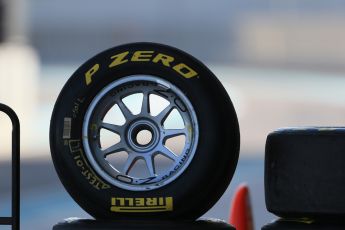 World © Octane Photographic Ltd. Thursday 27th November 2014. GP2 Testing - Yas Marina, United Arab Emirates.  Tyres. Digital Ref : 1177LB1D9817