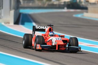 World © Octane Photographic Ltd. Thursday 27th November 2014. GP2 Testing - Yas Marina, United Arab Emirates. Jordan King - Arden International. Digital Ref : 1177LB1D9842