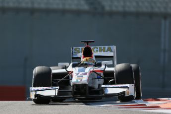 World © Octane Photographic Ltd. Thursday 27th November 2014. GP2 Testing - Yas Marina, United Arab Emirates. Sandy Stuvik - Rapax. Digital Ref : 1177LB1D9912