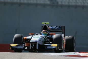 World © Octane Photographic Ltd. Thursday 27th November 2014. GP2 Testing - Yas Marina, United Arab Emirates. Marvin Kirchhofer - Hilmer Motorsport. Digital Ref: 1177LB1D9960