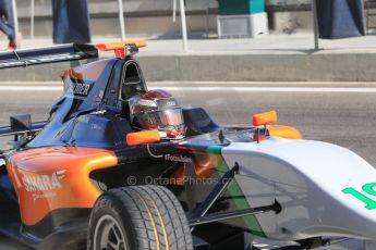 World © Octane Photographic Ltd. Thursday 27th November 2014. GP3 Testing - Yas Marina, United Arab Emirates. Christopher Mies - Hilmer Motorsport. Digital Ref :