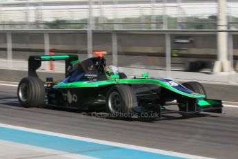 World © Octane Photographic Ltd. Thursday 27th November 2014. GP3 Testing - Yas Marina, United Arab Emirates. Alfonso Celis. Jr - Status Grand Prix. Digital Ref :