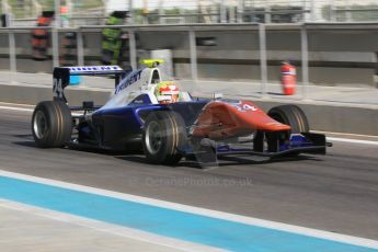 World © Octane Photographic Ltd. Thursday 27th November 2014. GP3 Testing - Yas Marina, United Arab Emirates. Alex Palou - Trident. Digital Ref :