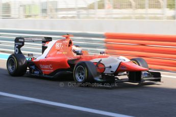 World © Octane Photographic Ltd. Thursday 27th November 2014. GP3 Testing - Yas Marina, United Arab Emirates. Patrick Kujala - Arden International. Digital Ref :