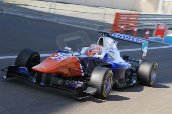 World © Octane Photographic Ltd. Thursday 27th November 2014. GP3 Testing - Yas Marina, United Arab Emirates. Luca Ghiotto - Trident. Digital Ref :