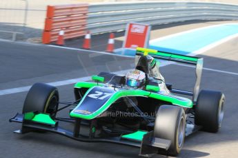 World © Octane Photographic Ltd. Thursday 27th November 2014. GP3 Testing - Yas Marina, United Arab Emirates. Matt Parry - Status Grand Prix. Digital Ref :