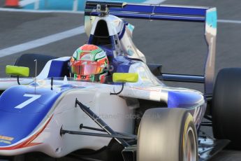 World © Octane Photographic Ltd. Thursday 27th November 2014. GP3 Testing - Yas Marina, United Arab Emirates. Antonio Fuoco - Koiranen GP. Digital Ref :