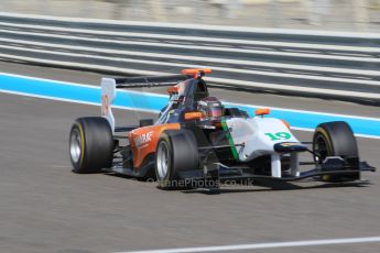 World © Octane Photographic Ltd. Thursday 27th November 2014. GP3 Testing - Yas Marina, United Arab Emirates. Christopher Mies - Hilmer Motorsport. Digital Ref :