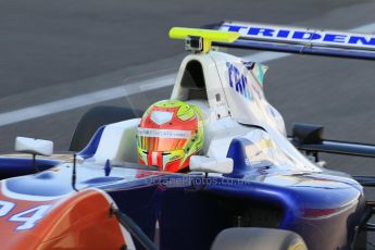 World © Octane Photographic Ltd. Thursday 27th November 2014. GP3 Testing - Yas Marina, United Arab Emirates. Alex Palou - Trident. Digital Ref :