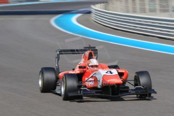 World © Octane Photographic Ltd. Thursday 27th November 2014. GP3 Testing - Yas Marina, United Arab Emirates. George Russell - Arden International – BRDC F4 Championship prize test. Digital Ref :