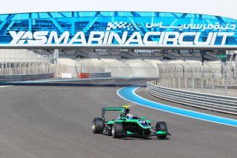 World © Octane Photographic Ltd. Thursday 27th November 2014. GP3 Testing - Yas Marina, United Arab Emirates. Matt Parry - Status Grand Prix. Digital Ref :