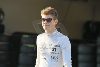 World © Octane Photographic Ltd. Thursday 27th November 2014. GP3 Testing - Yas Marina, United Arab Emirates. Seb Morris - Status Grand Prix. Digital Ref :