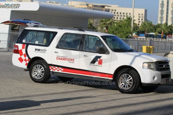 World © Octane Photographic Ltd. Thursday 27th November 2014. GP3 Testing - Yas Marina, United Arab Emirates. F1 In Schools car. Digital Ref :