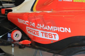 World © Octane Photographic Ltd. Thursday 27th November 2014. GP3 Testing - Yas Marina, United Arab Emirates. George Russell - Arden International – BRDC F4 Championship prize test. Digital Ref :