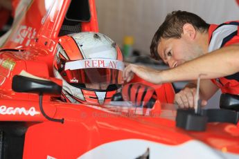 World © Octane Photographic Ltd. Thursday 27th November 2014. GP3 Testing - Yas Marina, United Arab Emirates. George Russell - Arden International – BRDC F4 Championship prize test. Digital Ref :
