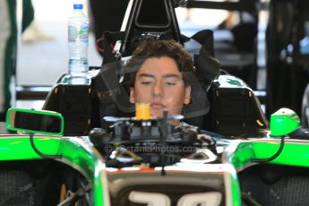 World © Octane Photographic Ltd. Thursday 27th November 2014. GP3 Testing - Yas Marina, United Arab Emirates. Alfonso Celis. Jr - Status Grand Prix. Digital Ref :