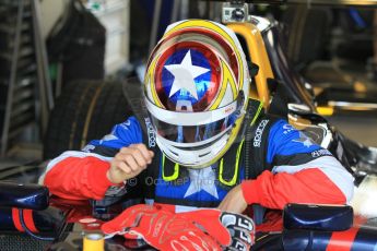 World © Octane Photographic Ltd. Thursday 27th November 2014. GP3 Testing - Yas Marina, United Arab Emirates. Gustavo Menezes - Carlin. Digital Ref :