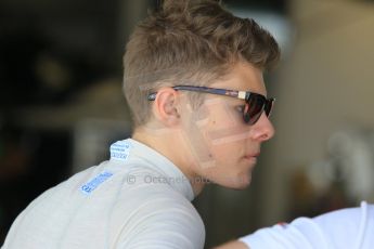 World © Octane Photographic Ltd. Thursday 27th November 2014. GP3 Testing - Yas Marina, United Arab Emirates. Seb Morris - Status Grand Prix. Digital Ref :