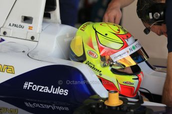 World © Octane Photographic Ltd. Thursday 27th November 2014. GP3 Testing - Yas Marina, United Arab Emirates. Alex Palou - Trident. Digital Ref :