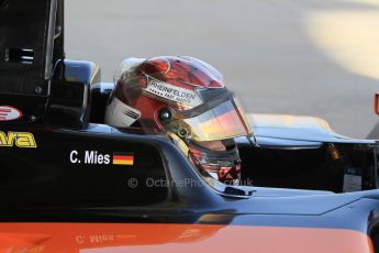 World © Octane Photographic Ltd. Thursday 27th November 2014. GP3 Testing - Yas Marina, United Arab Emirates. Christopher Mies - Hilmer Motorsport. Digital Ref :
