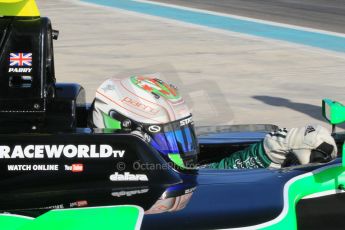 World © Octane Photographic Ltd. Thursday 27th November 2014. GP3 Testing - Yas Marina, United Arab Emirates. Matt Parry - Status Grand Prix. Digital Ref : 1176CB1D9928