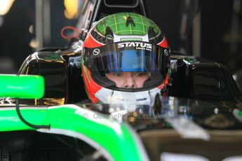 World © Octane Photographic Ltd. Thursday 27th November 2014. GP3 Testing - Yas Marina, United Arab Emirates. Seb Morris - Status Grand Prix. Digital Ref :