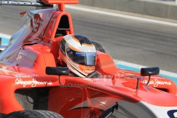 World © Octane Photographic Ltd. Thursday 27th November 2014. GP3 Testing - Yas Marina, United Arab Emirates. Patrick Kujala - Arden International. Digital Ref :