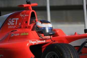 World © Octane Photographic Ltd. Thursday 27th November 2014. GP3 Testing - Yas Marina, United Arab Emirates. Patrick Kujala - Arden International. Digital Ref : 1176LB1D9238