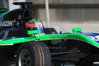 World © Octane Photographic Ltd. Thursday 27th November 2014. GP3 Testing - Yas Marina, United Arab Emirates. Seb Morris - Status Grand Prix. Digital Ref : 1176LB1D9245