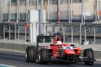 World © Octane Photographic Ltd. Thursday 27th November 2014. GP3 Testing - Yas Marina, United Arab Emirates. George Russell - Arden International – BRDC F4 Championship prize test. Digital Ref : Digital Ref : 1176LB1D9264