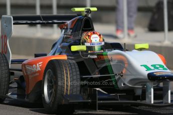 World © Octane Photographic Ltd. Thursday 27th November 2014. GP3 Testing - Yas Marina, United Arab Emirates. Ling Kang - Hilmer Motorsport. Digital Ref : 1176LB1D9344