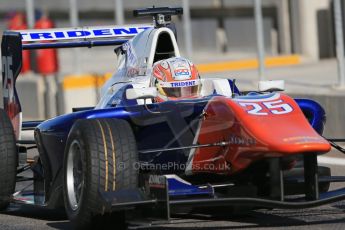 World © Octane Photographic Ltd. Thursday 27th November 2014. GP3 Testing - Yas Marina, United Arab Emirates. Luca Ghiotto - Trident. Digital Ref : 1176LB1D9361
