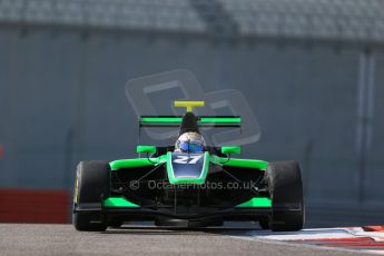 World © Octane Photographic Ltd. Thursday 27th November 2014. GP3 Testing - Yas Marina, United Arab Emirates. Matt Parry - Status Grand Prix. Digital Ref :