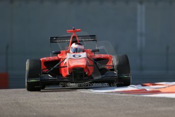 World © Octane Photographic Ltd. Thursday 27th November 2014. GP3 Testing - Yas Marina, United Arab Emirates. Patrick Kujala - Arden International. Digital Ref :
