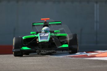 World © Octane Photographic Ltd. Thursday 27th November 2014. GP3 Testing - Yas Marina, United Arab Emirates. Alfonso Celis. Jr - Status Grand Prix. Digital Ref :
