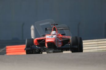 World © Octane Photographic Ltd. Thursday 27th November 2014. GP3 Testing - Yas Marina, United Arab Emirates. George Russell - Arden International – BRDC F4 Championship prize test. Digital Ref :