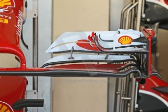 World © Octane Photographic Ltd. 2014 Formula 1 Abu Dhabi Grand Prix, Formula 1 setup, Thursday 20th November 2014. Scuderia Ferrari F14T. Digital Ref : 1154CB1D4806