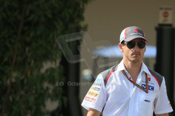 World © Octane Photographic Ltd. 2014 Formula 1 Abu Dhabi Grand Prix, Formula 1 setup, Thursday 20th November 2014. Sauber C33 – Adrian Sutil. Digital Ref : 1154LB1D2222