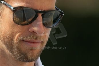 World © Octane Photographic Ltd. 2014 Formula 1 Abu Dhabi Grand Prix, Formula 1 setup, Thursday 20th November 2014. McLaren Mercedes MP4/29 - Jenson Button. Digital Ref : 1154LB1D2248