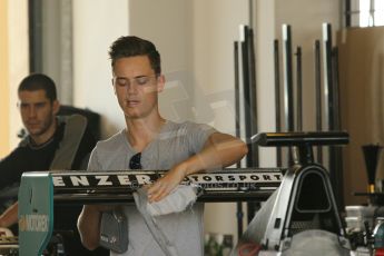 World © Octane Photographic Ltd. 2014 Formula 1 Abu Dhabi Grand Prix, GP3 setup, Thursday 20th November 2014. Pal Varhaug - Jenzer Motorsport. Digital Ref : 1156CB1D4986