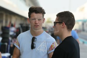 World © Octane Photographic Ltd. 2014 Formula 1 Abu Dhabi Grand Prix, GP3 setup, Thursday 20th November 2014. Nick Yelloly - Status Grand Prix. Digital Ref : 1156CB1D4998