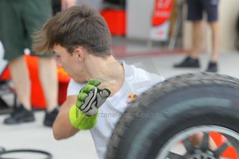 World © Octane Photographic Ltd. 2014 Formula 1 Abu Dhabi Grand Prix, GP2 setup, Thursday 20th November 2014. Digital Ref : 1156CB1D5170