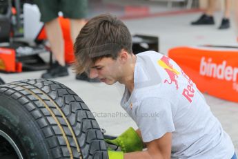 World © Octane Photographic Ltd. 2014 Formula 1 Abu Dhabi Grand Prix, GP2 setup, Thursday 20th November 2014. Digital Ref : 1156CB1D5178