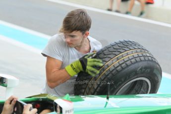 World © Octane Photographic Ltd. 2014 Formula 1 Abu Dhabi Grand Prix, GP2 setup, Thursday 20th November 2014. Digital Ref : 1156CB1D5199