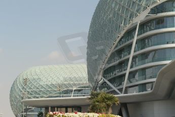 World © Octane Photographic Ltd. 2014 Formula 1 Abu Dhabi Grand Prix, GP2 setup, Thursday 20th November 2014. Digital Ref : 1156CB1D5247