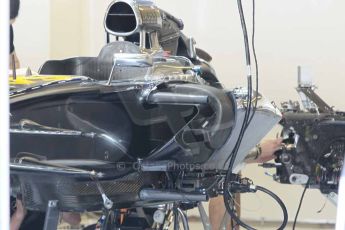 World © Octane Photographic Ltd. 2014 Formula 1 Abu Dhabi Grand Prix, Formula 1 setup, Wednesday 19th November 2014. McLaren Mercedes MP4/29. Digital Ref : 1153CB1DL4532