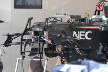 World © Octane Photographic Ltd. 2014 Formula 1 Abu Dhabi Grand Prix, Formula 1 setup, Wednesday 19th November 2014. Sauber F1 Team C33. Digital Ref : 1153CB1DL4609